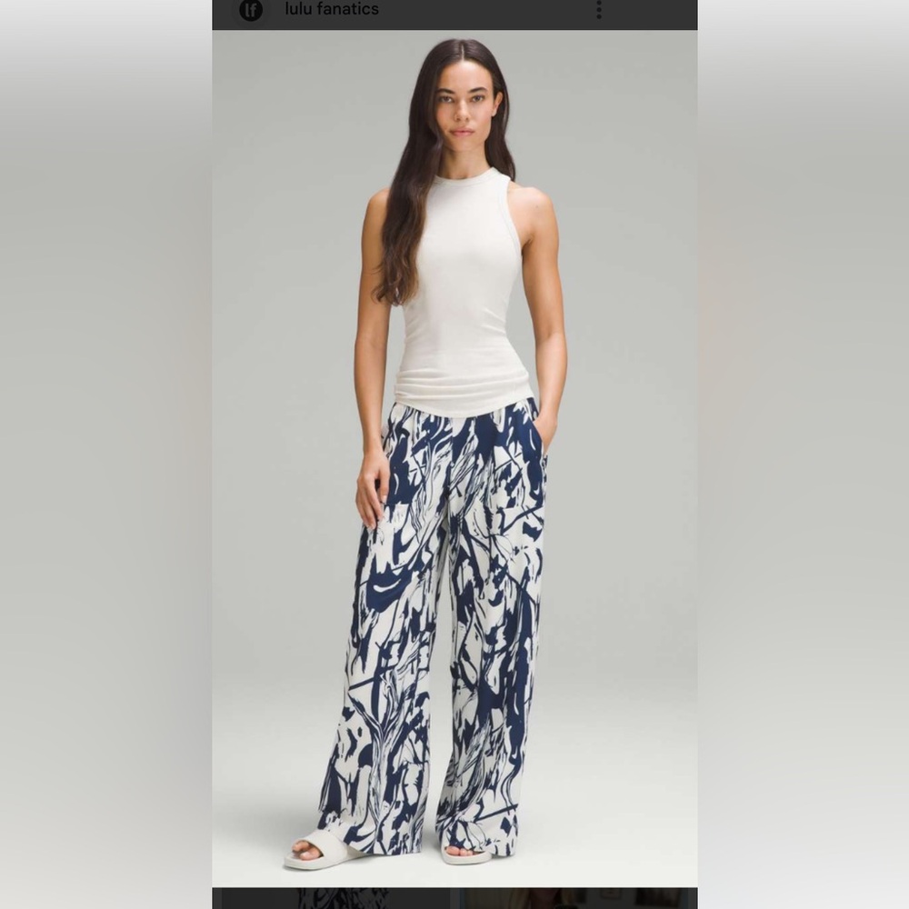 lululemon athletica Swift Wide Leg Mid Rise Pant